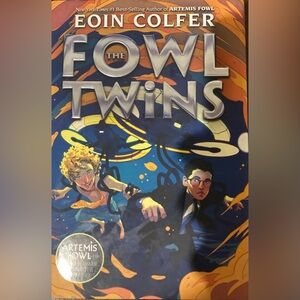 Disney Hyperion The Fowl Twins by Eoin Colfer Hardback Book